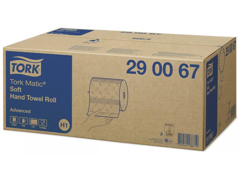 TORK RĘCZNIK rolka 2w H1 -6szt Matic 290067 120067