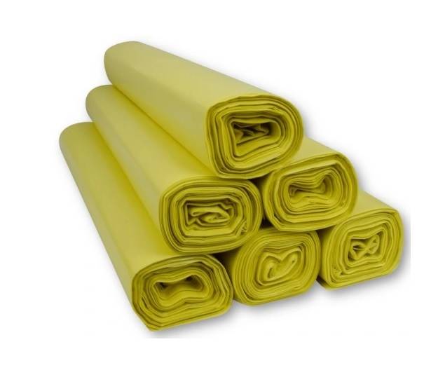 WORKI 60L 50szt LDPE ŻÓŁTE Cleanmaster