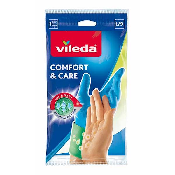 VILEDA RĘKAWICE COMFORT & CARE * EXTRA L/9