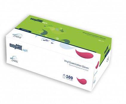 RĘKAWICE WINYLOWE bezp. S 100szt easyCARE 