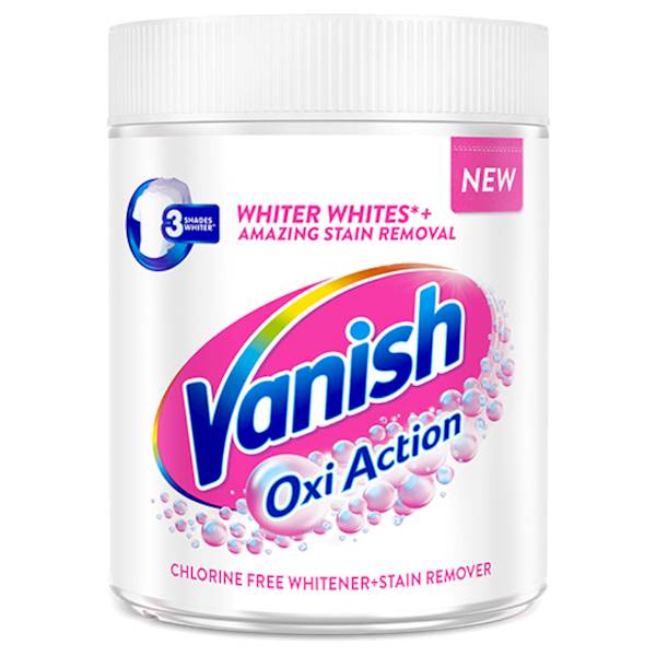 VANISH OXI ACTION odplamiacz proszek 500g WHITE
