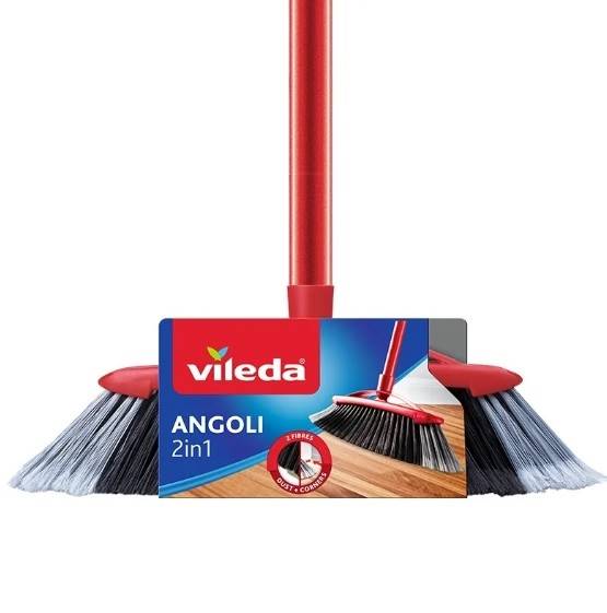 VILEDA zamiatacz + KIJ  ANGOLI 2w1