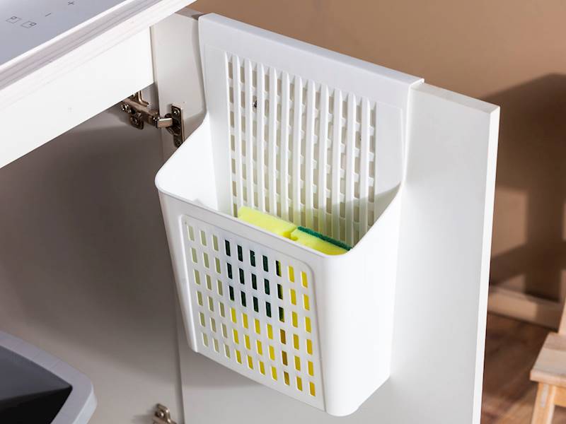 ORGANIZER WISZĄCY biały / szary 10x25x35cm