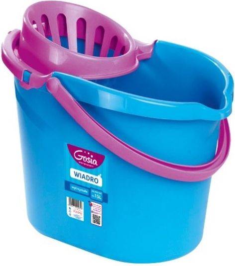 WIADRO MOP 15L + wyciskacz 4974 GOSIA