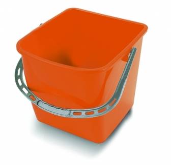 WIADRO DO WÓZKA 25L POMARAŃCZOWE 392803