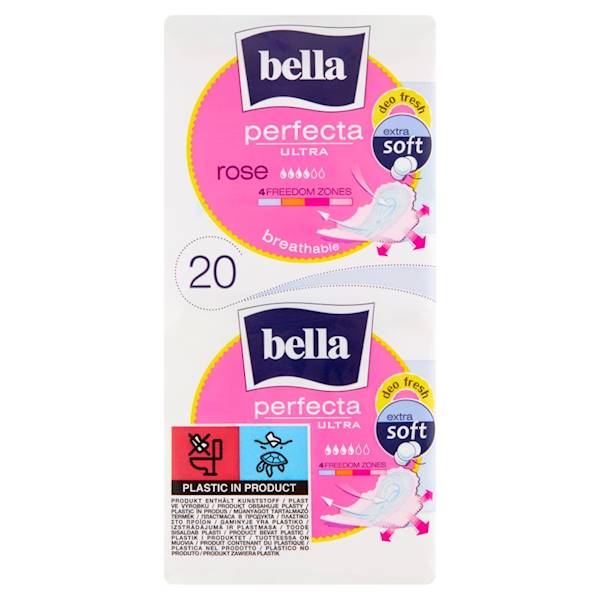 PODPASKI BELLA Perfecta 20szt ROSE