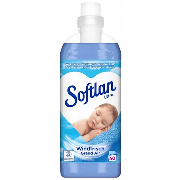 SOFTLAN 1L płyn do płukania WINDFRISCH niebieski