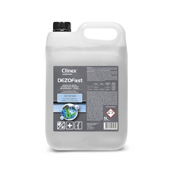 Clinex DEZOFast 5L spray dezynfekująco–myjący 