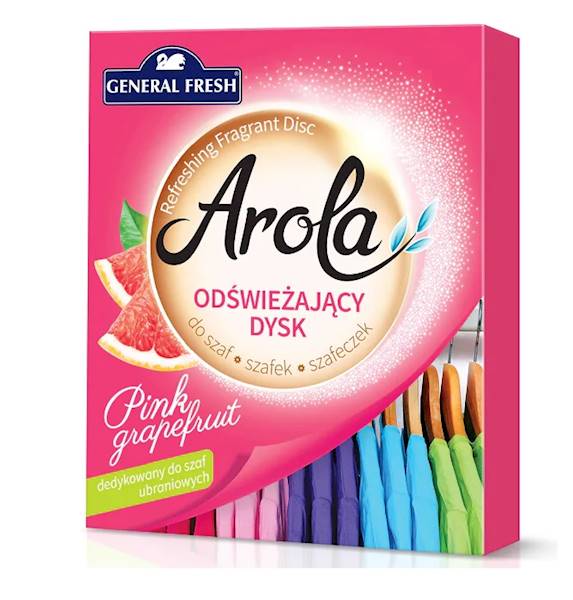 GENERAL ODŚWIEŻAJĄCY DYSK DO SZAFY Pink Grapefruit