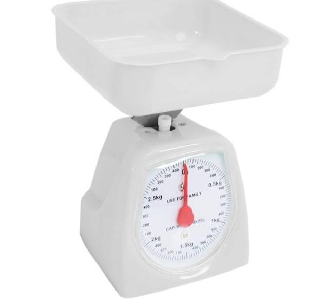 WAGA KUCHENNA do kg plastik  AOU  DI1526