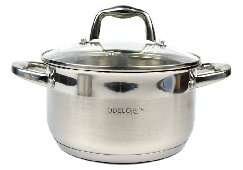 GARNEK 20cm - 3,4L VELIO nierdzewny z /p OD1352