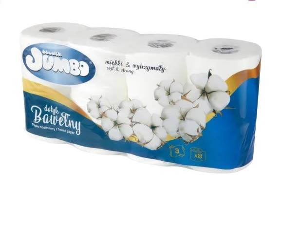 PAPIER toal.SŁONIK Jumbo 8szt celul.3w /7/