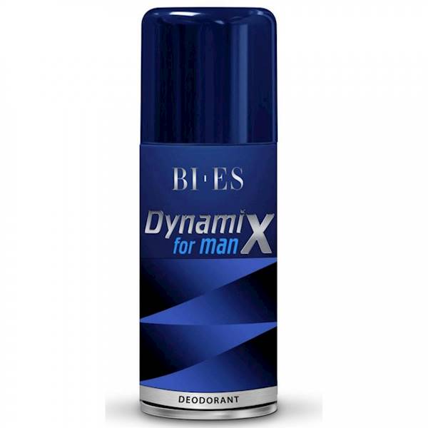 BI-ES MEN DYNAMIX BLUE dezodorant 150ml