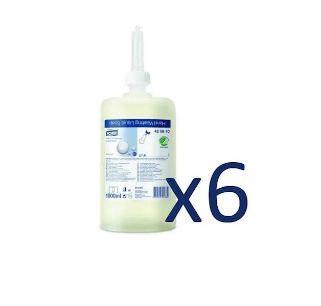 TORK mydło 1L - 6szt S1 Premium bezbrawne 420810