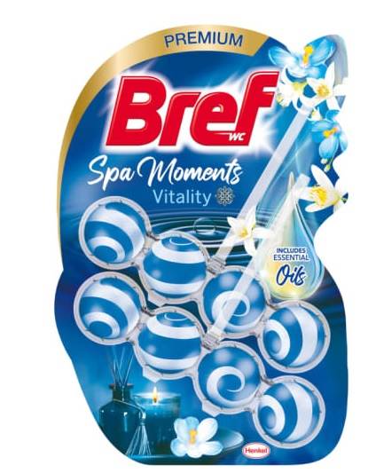 BREF WC KULKI-duopak-2x50g zawieszka VITALITY Spa