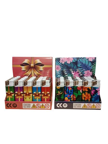 ZAPALNICZKA piezo CK  - 1szt - GIFT/ TROPICAL Flow