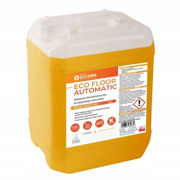 ECO FLOOR AUTOMATIC 5L maszynowe mycie podłóg konc