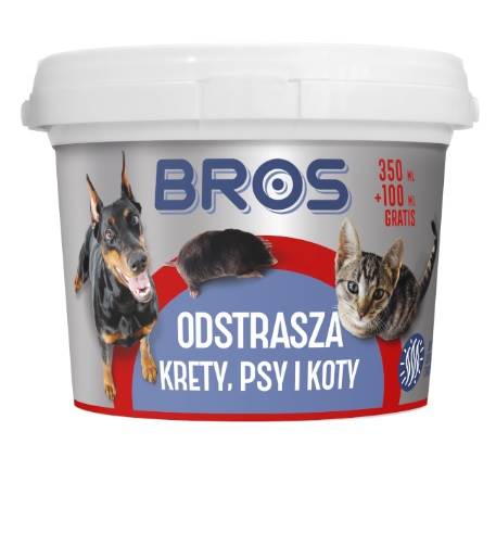 BROS ODSTRASZA KRETY, PSY i KOTY granulki 450ml