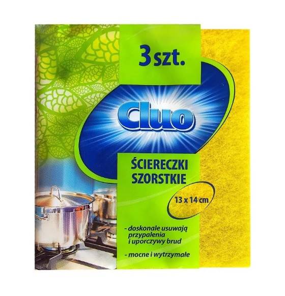 ŚCIERKA SZORSTKA / OSTRA 3szt CLUO 3203