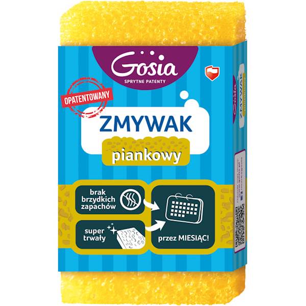 ZMYWAK INNOWACYJNY PIANKOWY 1szt GOSIA