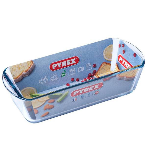 KEKSÓWKA 31x12x8cm 1,8L żaroodporna PYREX