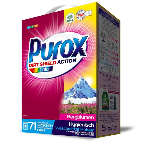 PUROX 5kg proszek COLOR - karton