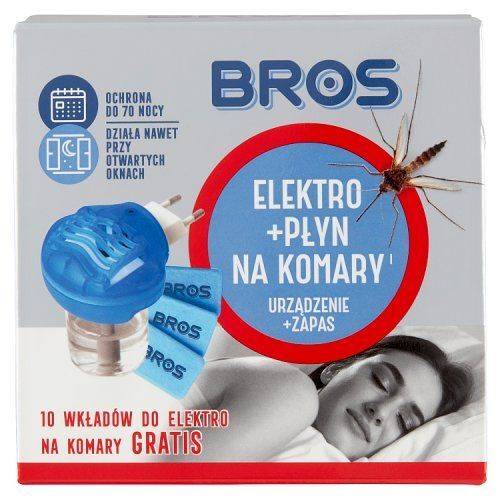 BROS ELEKTRO + PŁYN 40ml NA KOMARY