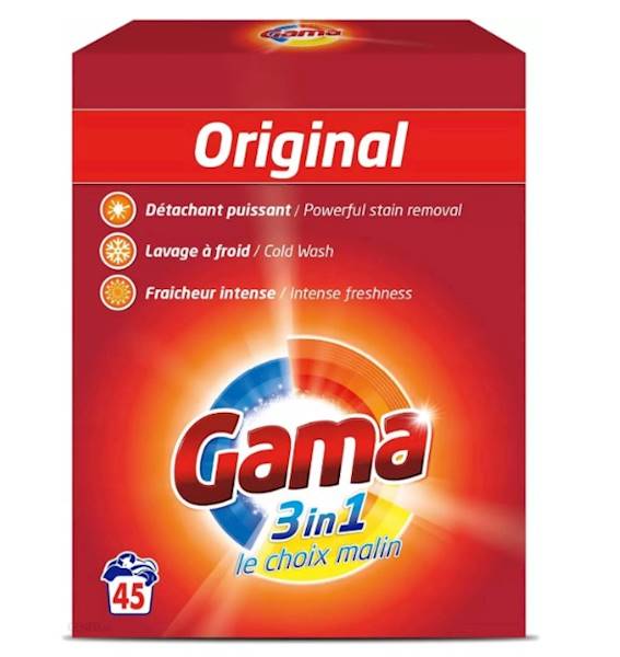 GAMA (VIZIR) 1,625kg proszek ORIGINAL