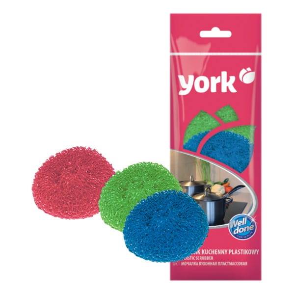 DRUCIAK PLASTIKOWY (czyścik) 3szt  001010 YORK
