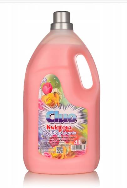 CLUO płyn do płukania 4L KWIATOWY /4/