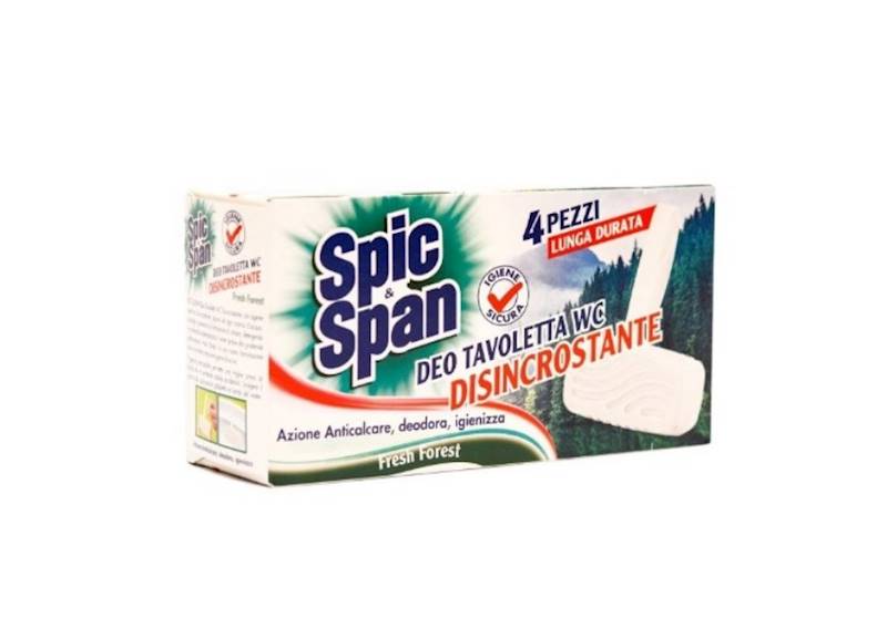 SPIC & SPAN zawieszka do WC 4szt FRESH FOREST