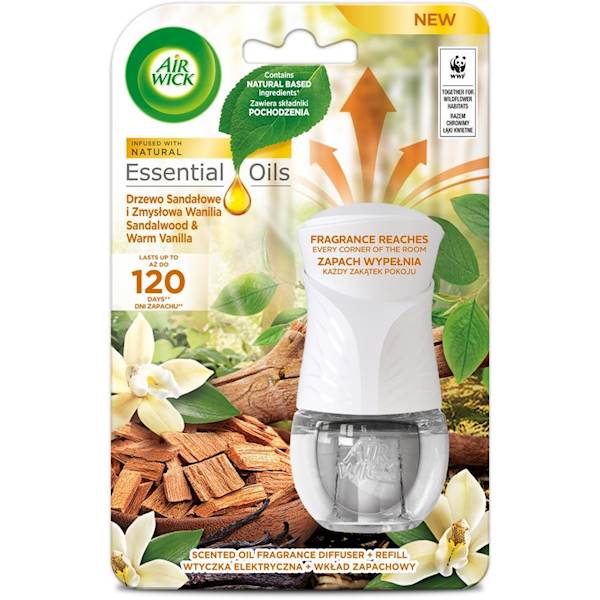AIR WICK ELECTRICAL urządzenie + wkład 19ml SANDAŁ