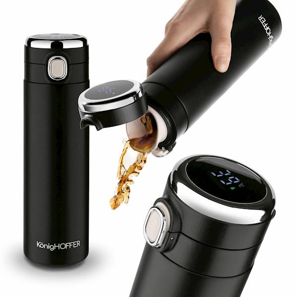 KUBEK TERMICZNY 500ml VARMA z wyświetlaczem LED
