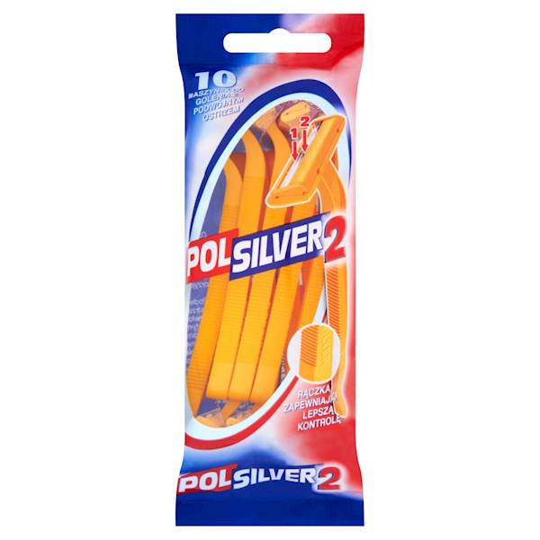 POLSILVER jednorazowa maszynka do golenia 10szt 