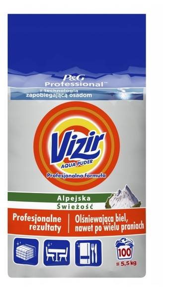 VIZIR 5,5kg proszek 100P REGULAR
