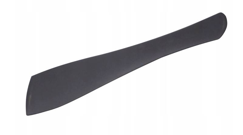 ŁOPATKA SZPATUŁKA SILIKONOWA 28cm szara / czarna 