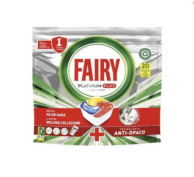 FAIRY PLATINUM 20szt ALLinOne kapsułki do zmywarki