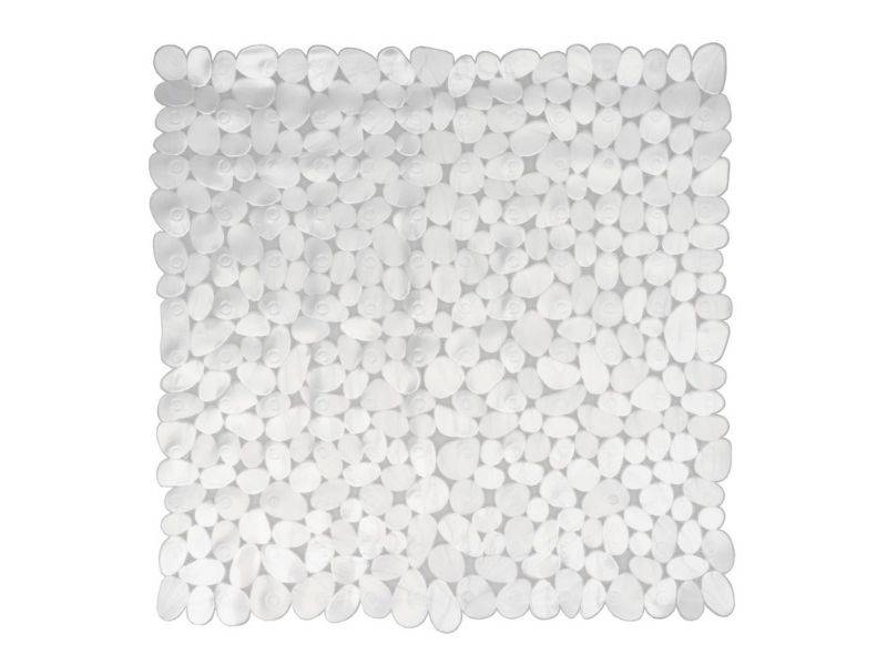 MATA DO PRYSZNICA BRODZIK 52x52cm STONE biała