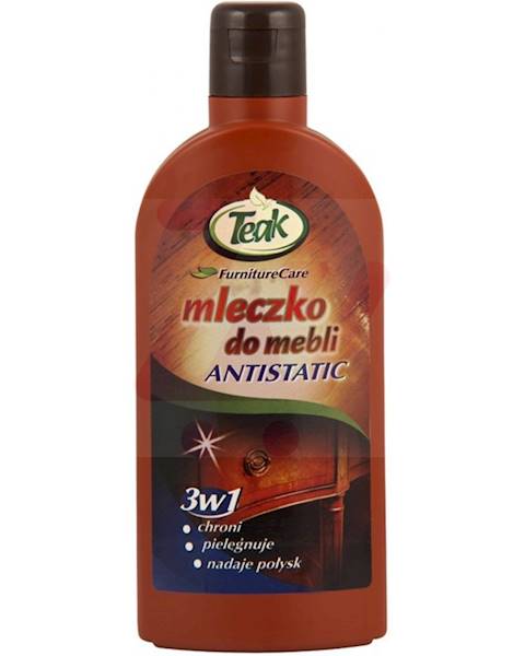 TEAK MLECZKO DO MEBLI ANTISTATIC 250ML