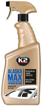 K2 ALASKA MAX aerozol 700ml odmrażacz do szyb