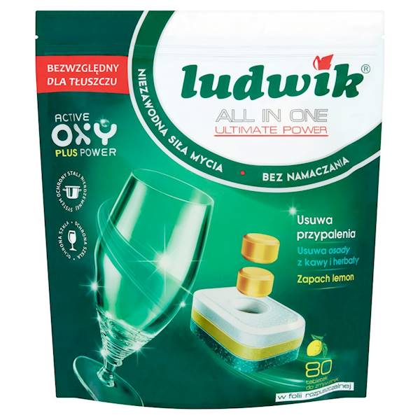 LUDWIK tabl.do zmyw. 80szt ALL in ONE