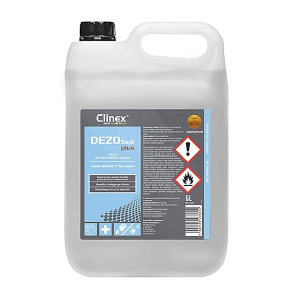 CLINEX DEZOSept PLUS PŁYN do dezynfekcji rąk 5L