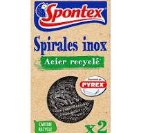 DRUCIAK Czyścik spiralny ze stali 2SZT SPONTEX