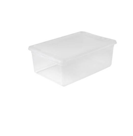 POJEMNIK PROSTOKĄTNY Z POKRYWĄ 39x26x17cm