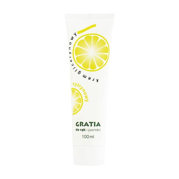 GRATIA krem do rąk 100ml CYTRYNOWY