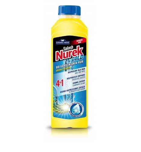 Splash NUREK 200g granulki do udrożniania rur COLD