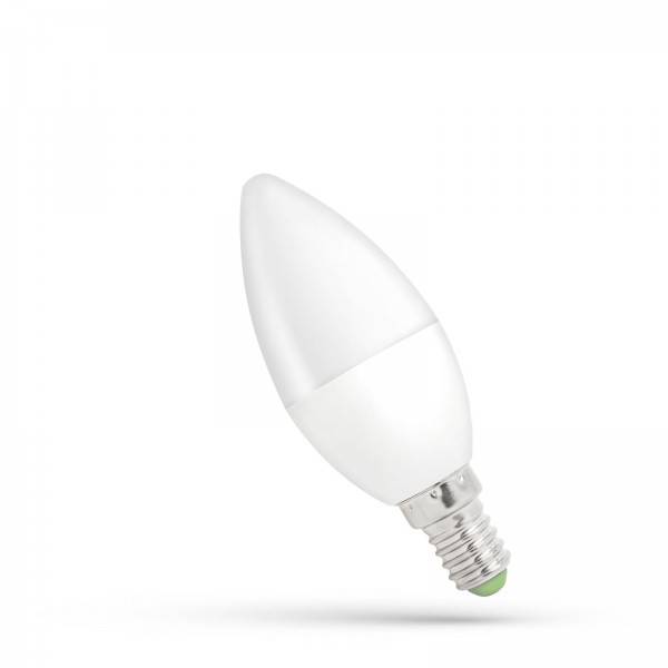 ŻARÓWKA 6W - E14 świecowa LED b.ciepła Spectrum