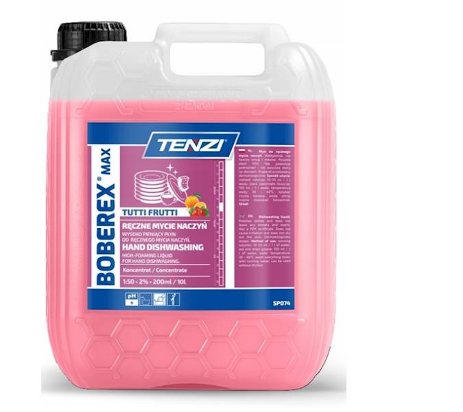 TENZI BOBEREX MAX 5L płyn do naczyń TUTTI FRUTTI