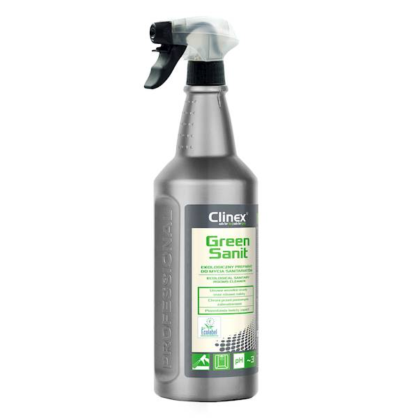 CLINEX GREEN SANIT do mycia sanitariatów 1L