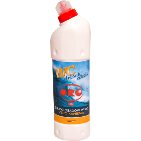 ORO płyn do WC 750ml FRISCH AKTIV ZERO KAMIENIA